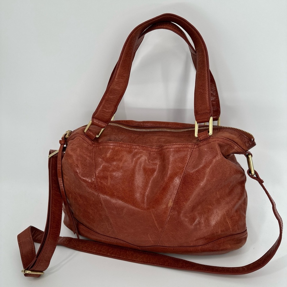 Hobo (The Original) Leather crossbody distressed leather Bag